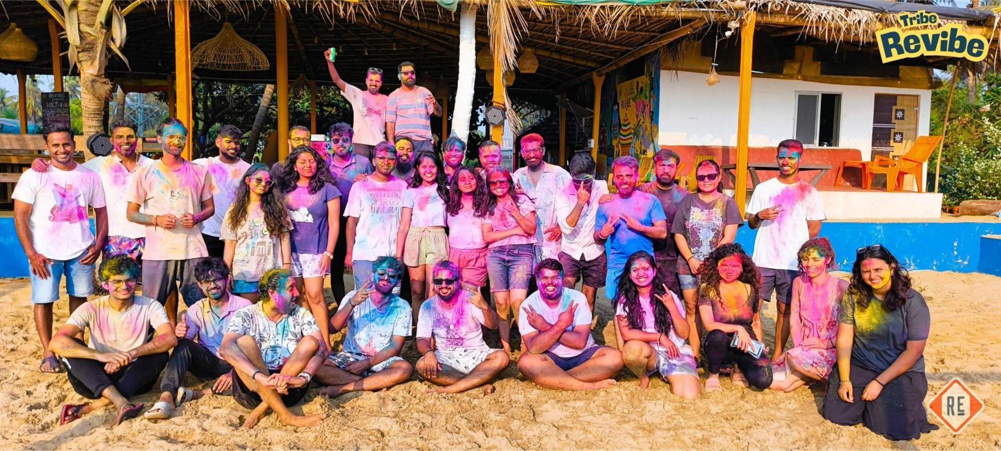 גוקרנה Revibe Beach Hostel Gokarna מראה חיצוני תמונה