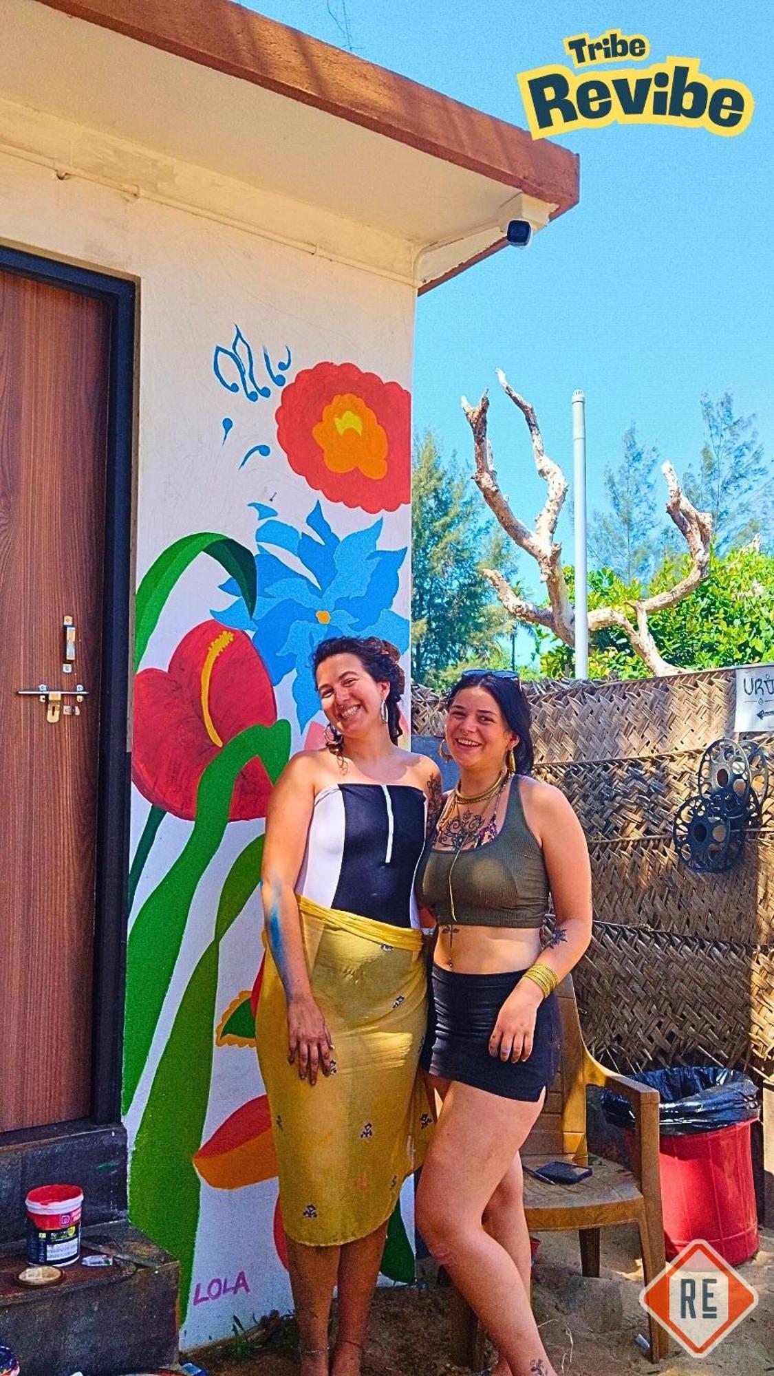 גוקרנה Revibe Beach Hostel Gokarna מראה חיצוני תמונה