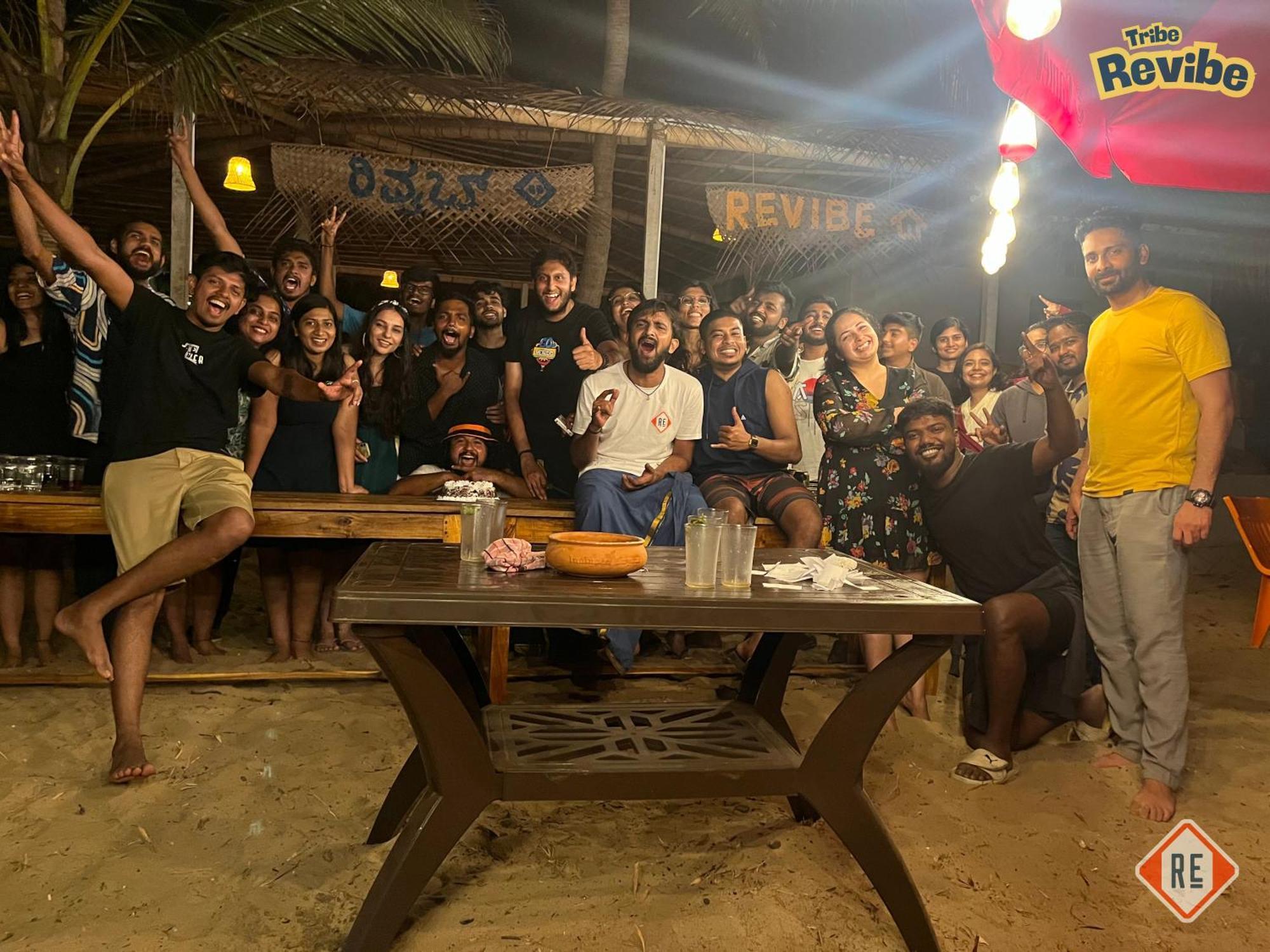 גוקרנה Revibe Beach Hostel Gokarna מראה חיצוני תמונה